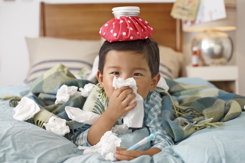 Trẻ em có hệ thống miễn dịch chưa hoàn chỉnh nên cúm A rất dễ dàng gây ra các biến chứng